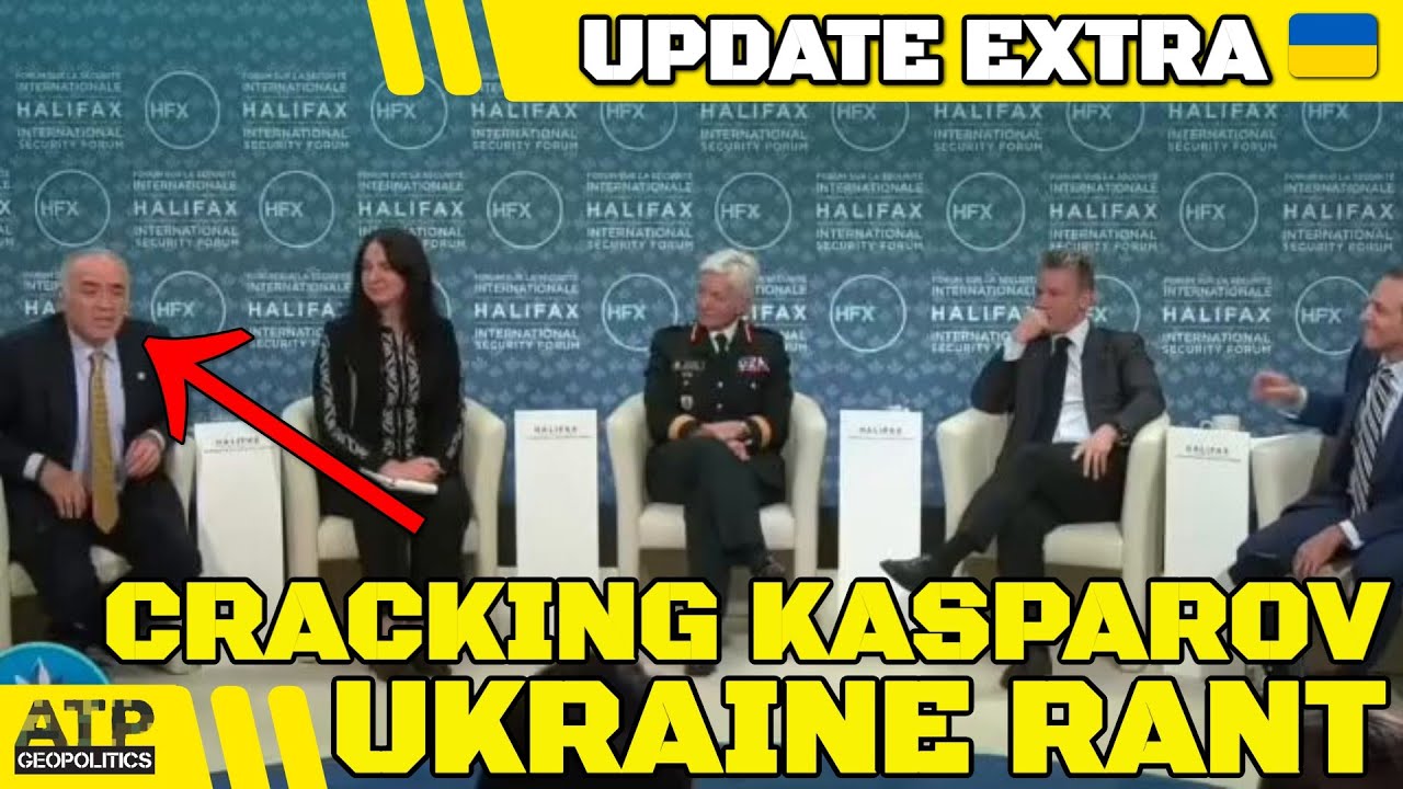 Garry Kasparow przedstawia obie strony sporu o Ukrainę/NATO/USA na Halifax Security Forum | UW Up...