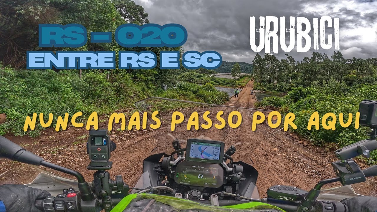 Fomos até URUBICI pela RS - 020. NUNCA MAIS PASSO POR AQUI !