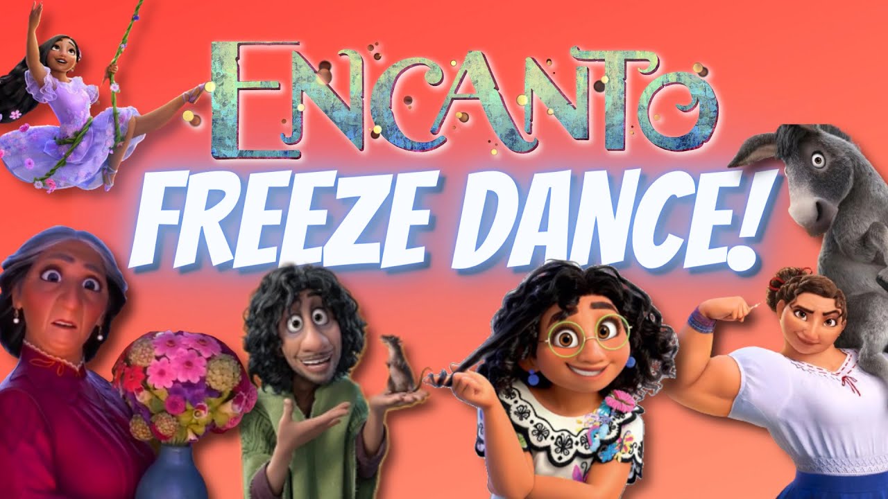Encanto Freeze Dance Game! [DANCE WITH CASITA]