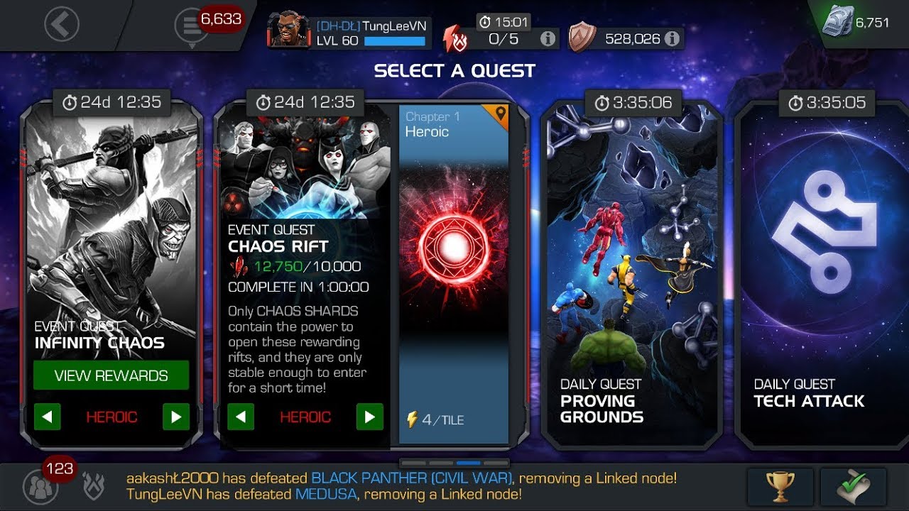 Heroic Chaos Rift - MCOC