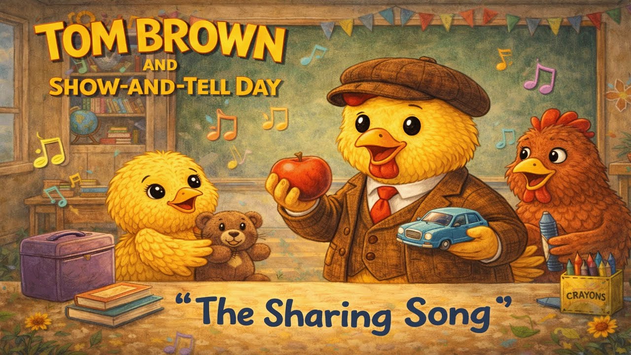 Tap Tap Tom (Full Song) | The Sharing Song 🎵 | Kids Sing-Along Storytime