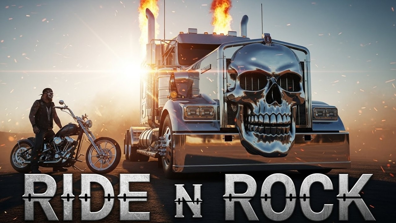 LAWLESS OUTLAW BIKER ROCK Playlist 🏍️ Dark Country • Industrial Rock • Dark Blues | Heavy Road Sound