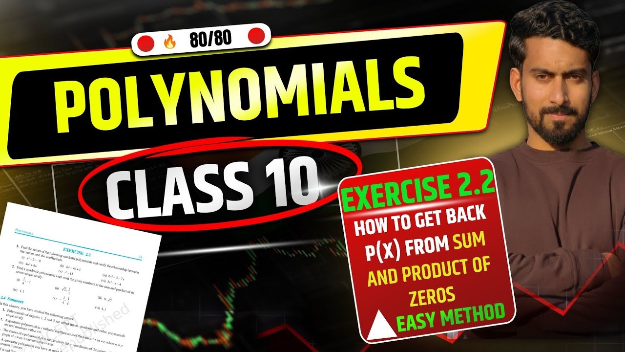 No Confusion! Derive Quadratic Polynomial from Zeros in 1 minute 🔥 | JKBOSE Class 10 Maths Made Easy