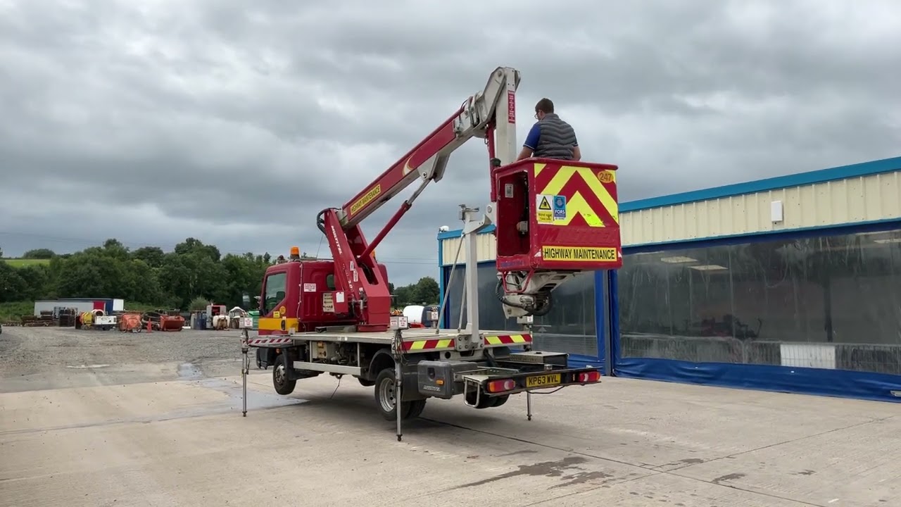 Nissan cab star multitel MJ201 cherry picker KP63 WVL