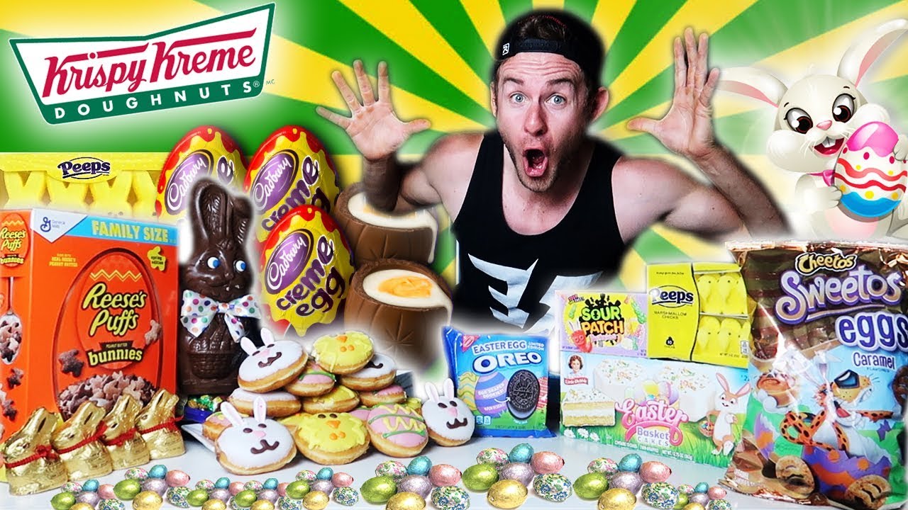 THE ULTIMATE EASTER DESSERT CHALLENGE! (15,000+ CALORIES)