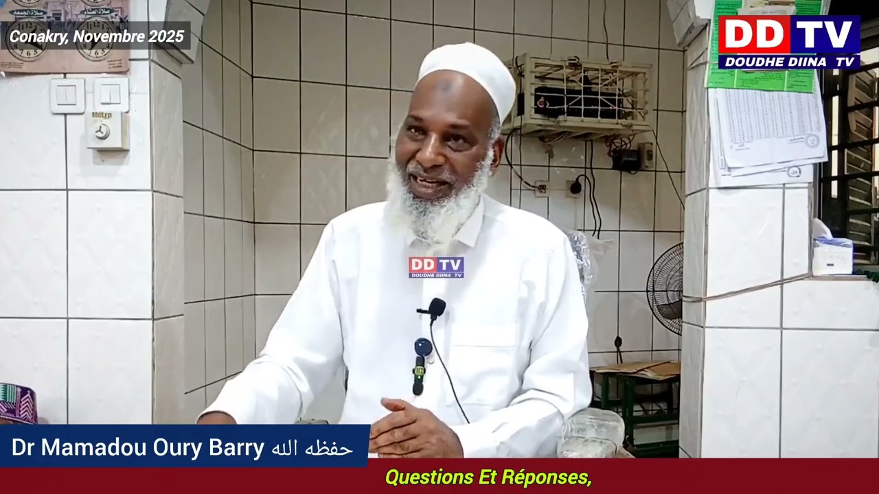 Questions Et Réponses, Dr Mamadou Oury Barry 