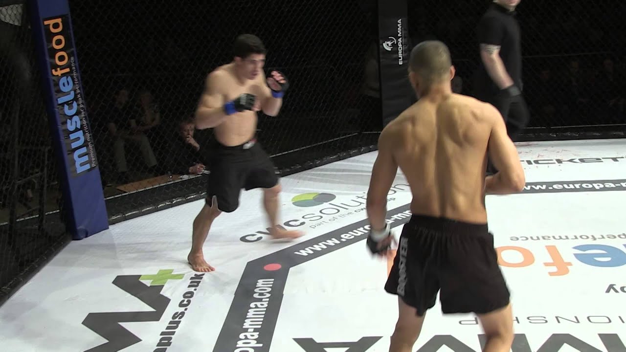 Andre Winner vs Jeremy Petley Round 1 - Europa MMA