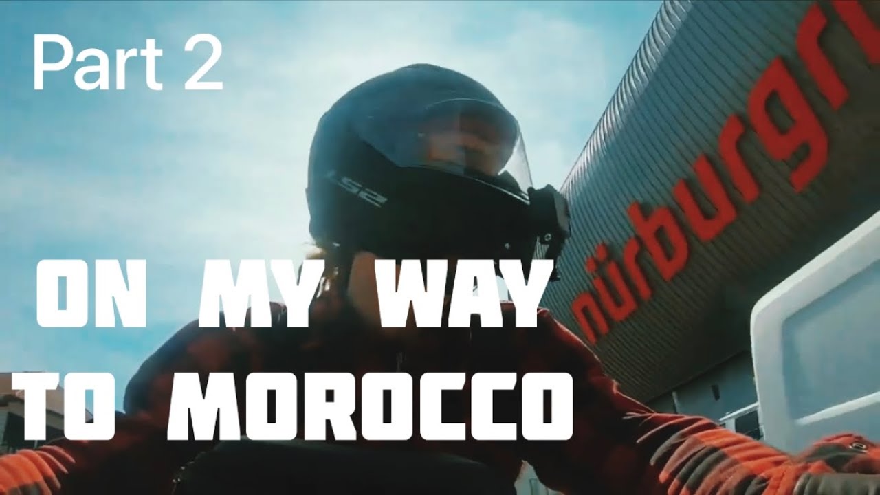 Through the VULKAN EIFEL to BELGIUM/ Motorcycle trip to Morocco EP.2 (yamaha xj)