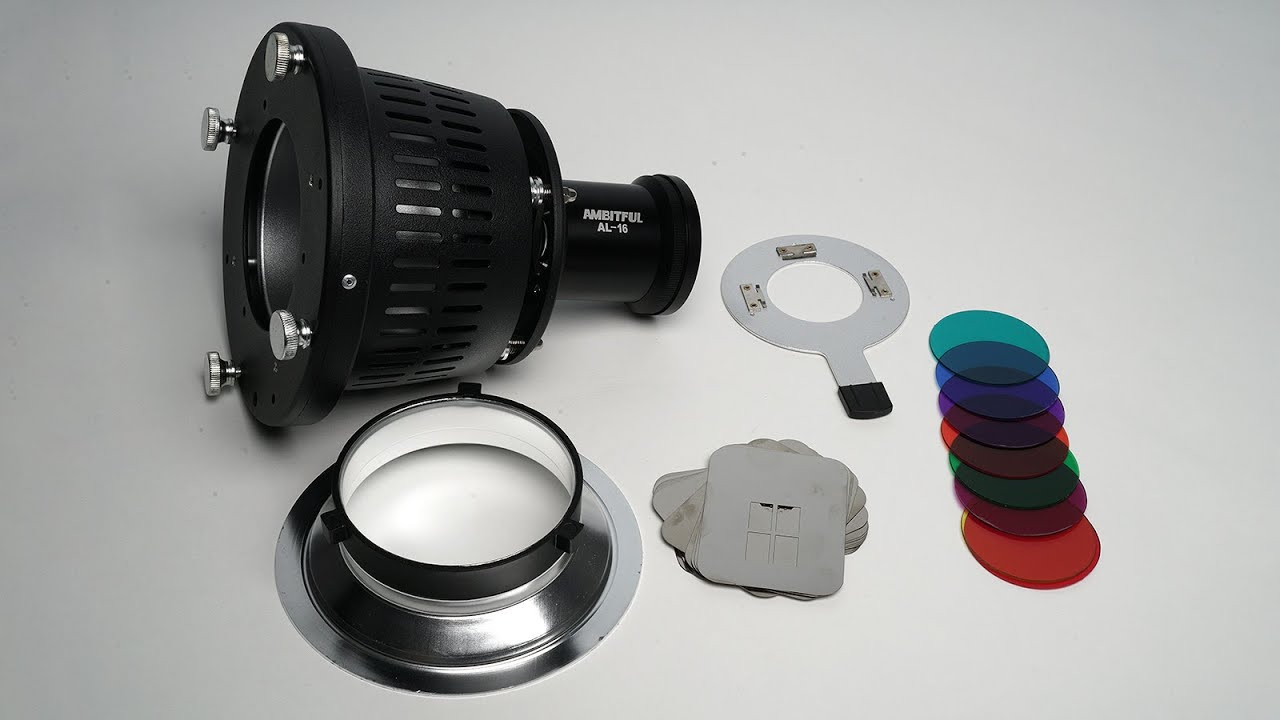 Ambitful AL-16 Focusable Snoot Review (with STOLEN Gobos!)