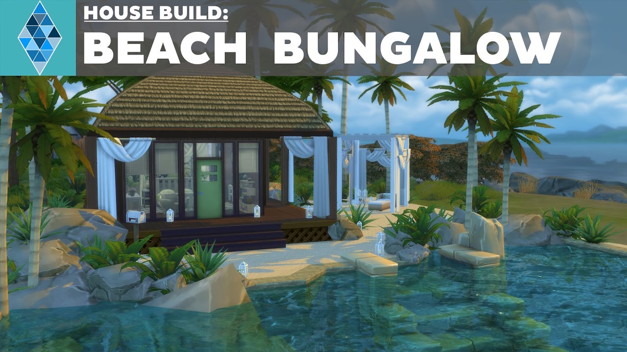 The Sims 4 - House Build - Beach Bungalow