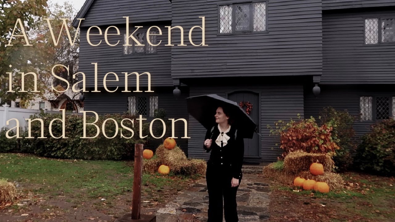a gloomy november weekend in Salem and Boston \\ a few literary & dark academia days in new england