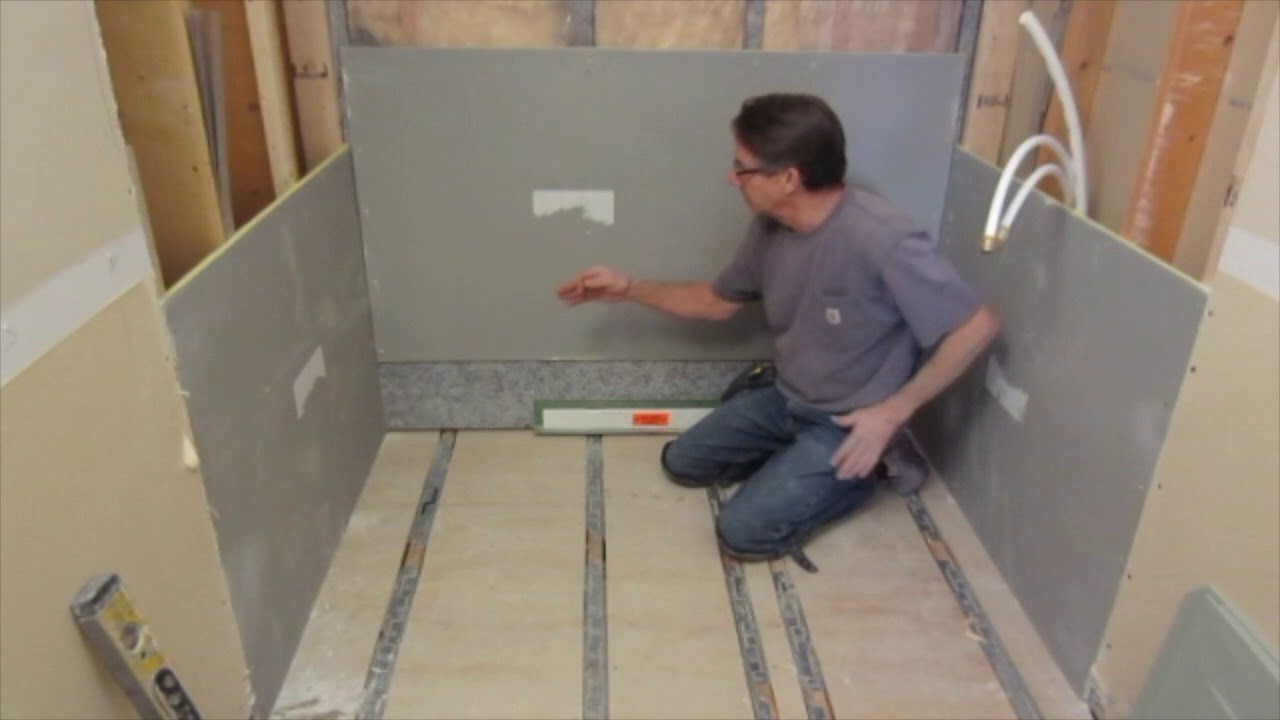 QuickDrain Wall Drain installation