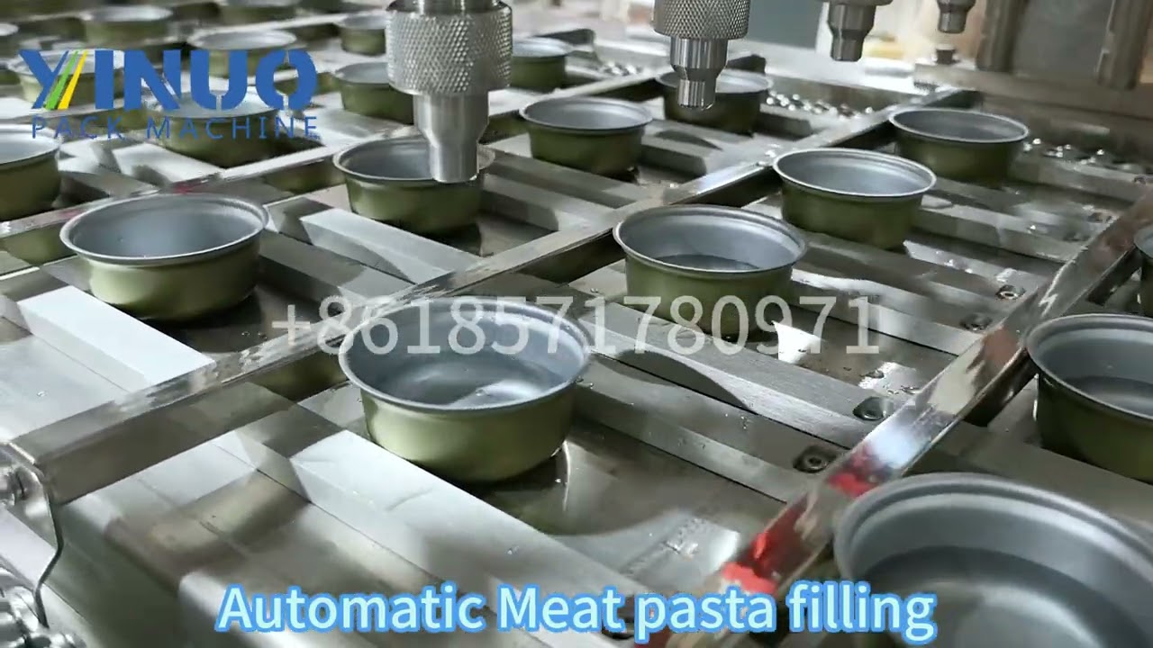 Industrial Canned Meat Filling Machine | 30,000–80,000 Cans/Day | Turnkey Meat Canning Line