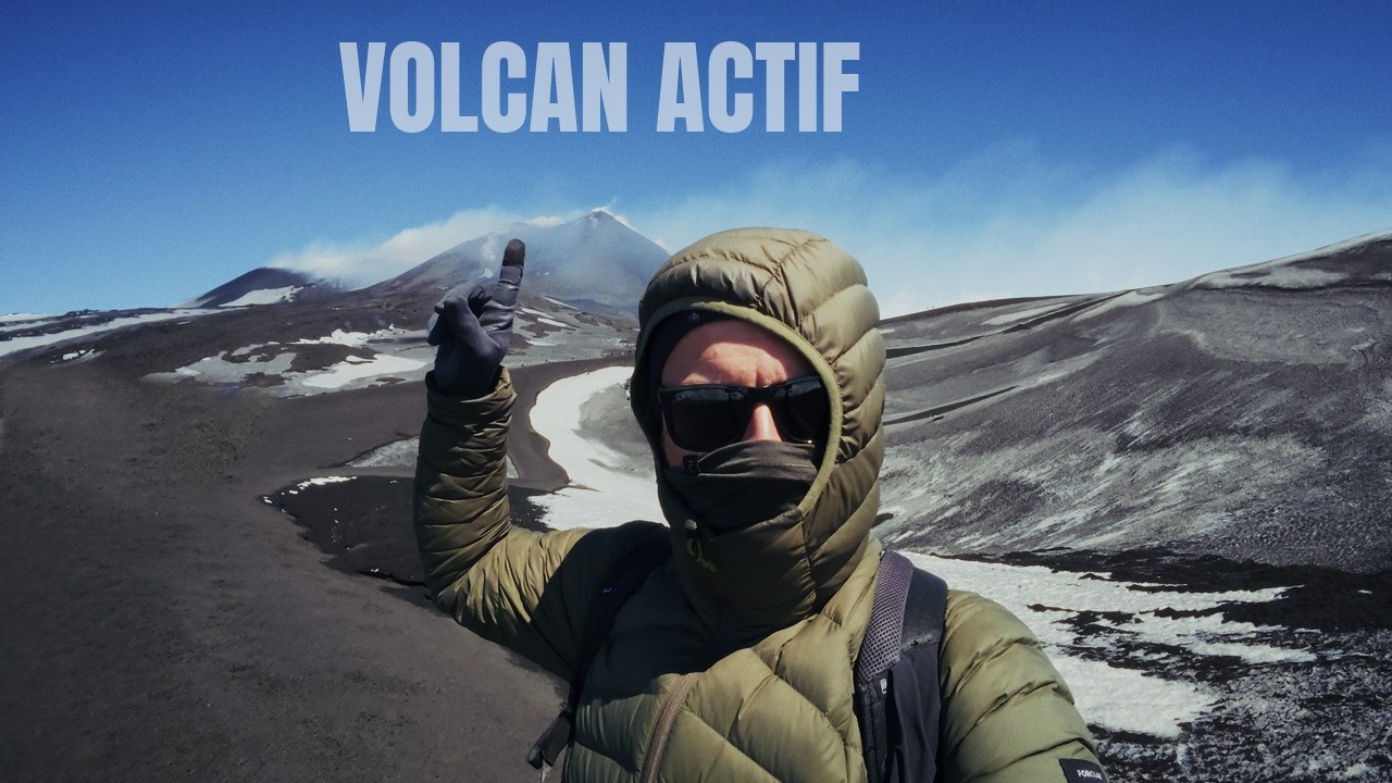 Au sommet de l'Etna, le volcan le plus actif d'Europe 🇮🇹