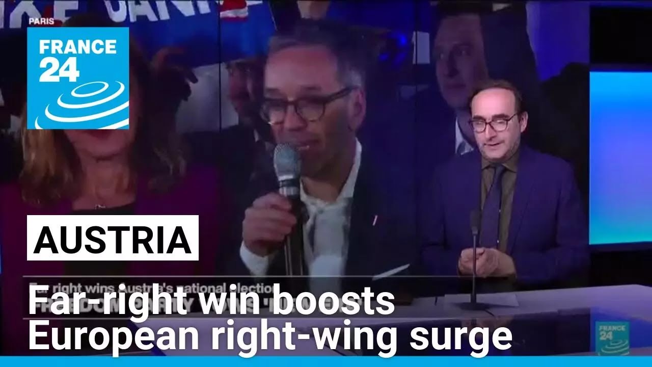 Far-right wins Austria election, boosting European right-wing surge &bull; FRANCE 24 English