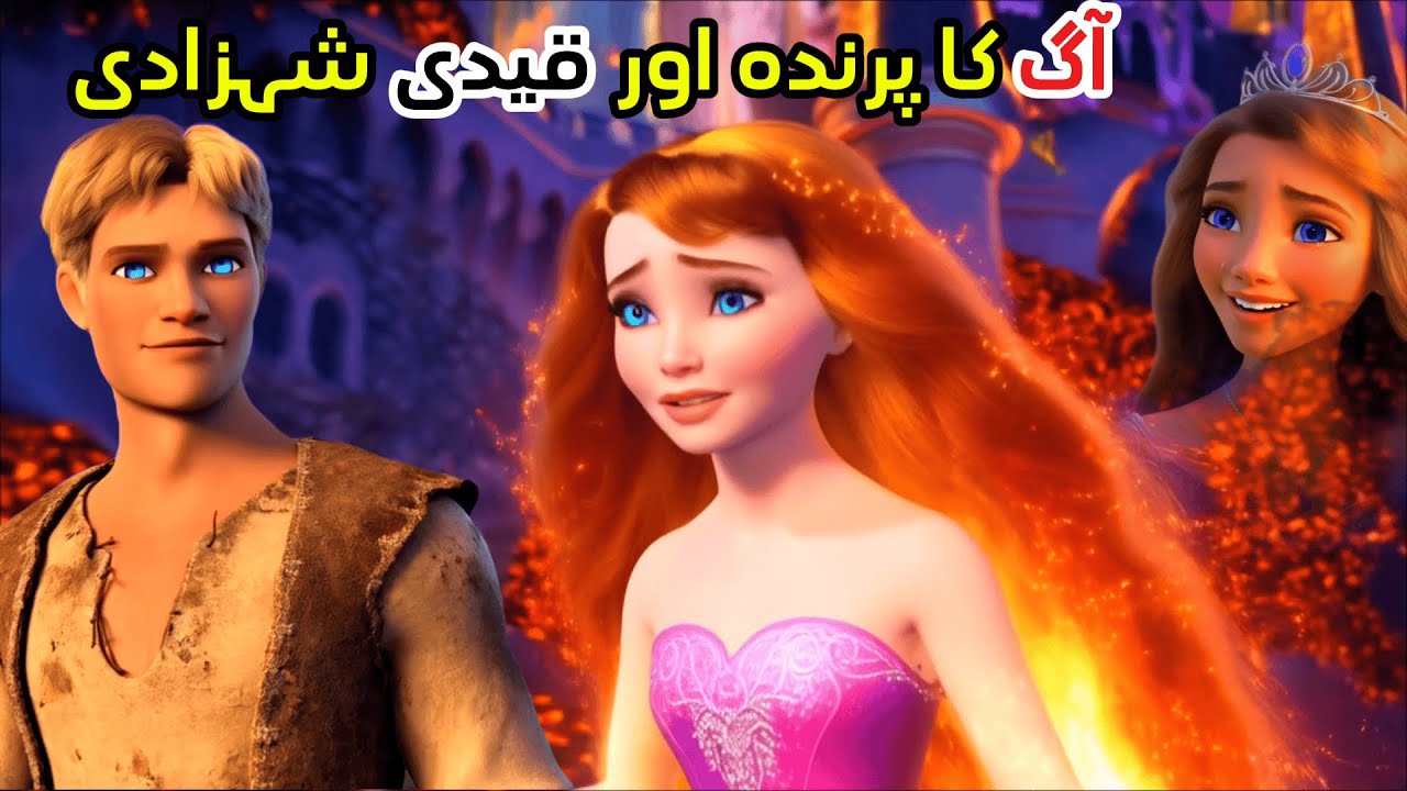 The Fire Bird and the Captive Princess I آگ کا پرندہ اور قیدی شہزادی #bedtimestories #fairytales