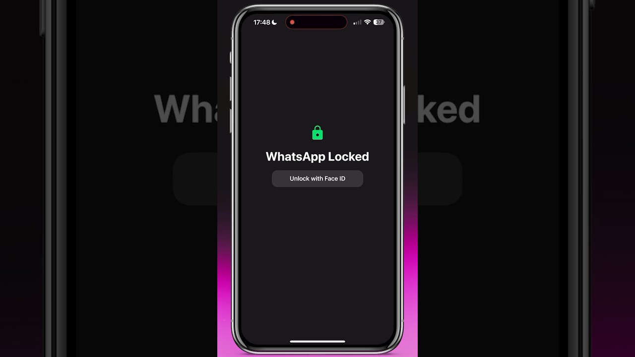 Zablokuj WhatsApp na iPhonie za pomocą Face ID w kilka sekund! 🔒 Nie potrzeba żadnych dodatkowych...
