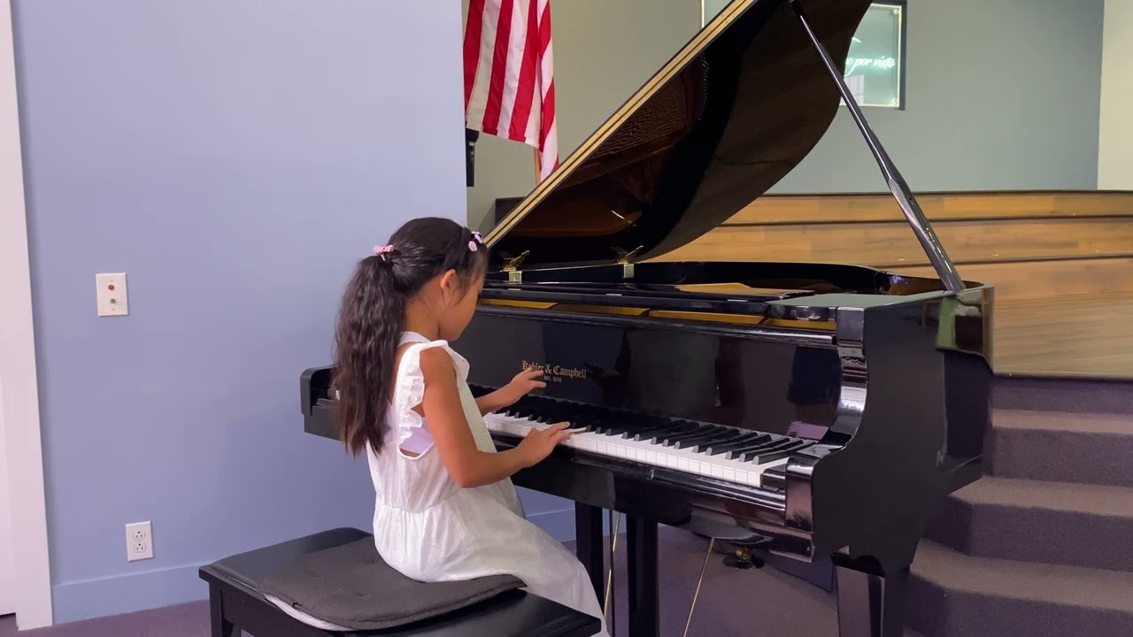 2022 Spring Piano Recital. Vivace - FerdinandoCarulli (Faber Piano Adventures Level 3A Performance)