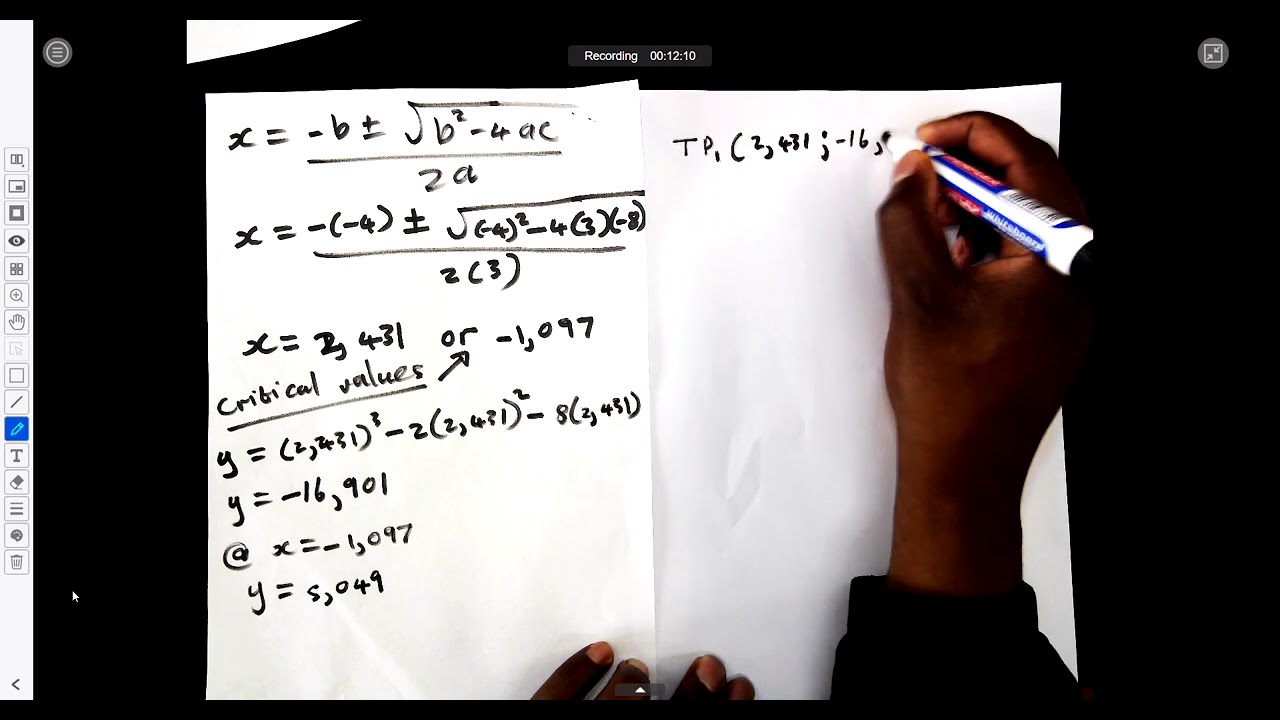 Lesson 4.4.Cubic Graphs (Differential Calculus) & Binomial Theorem | N4 Mathematics