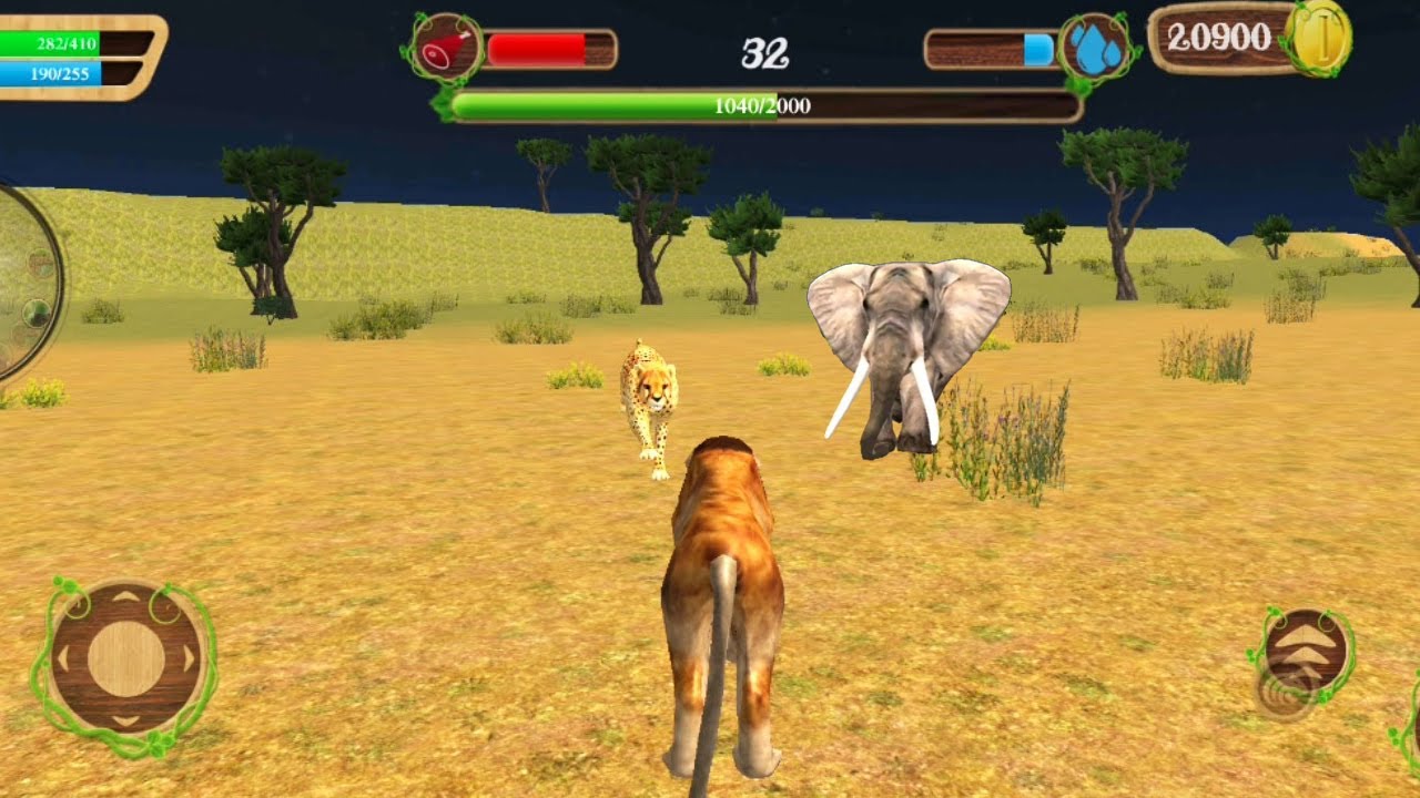 Wild Lion Jungle Attack Simulator - Lion Family Survival Android GamePlay HD