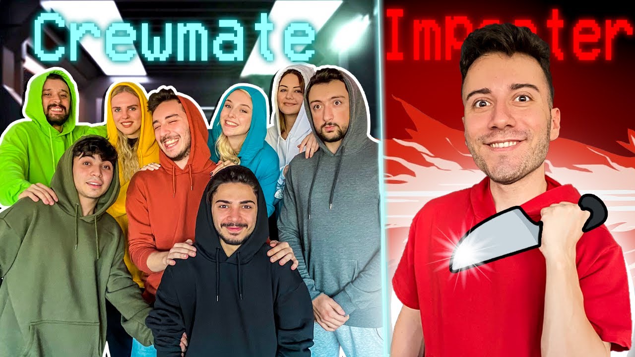 GERÇEK HAYATTA AMONG US #2 ❌ 🔪