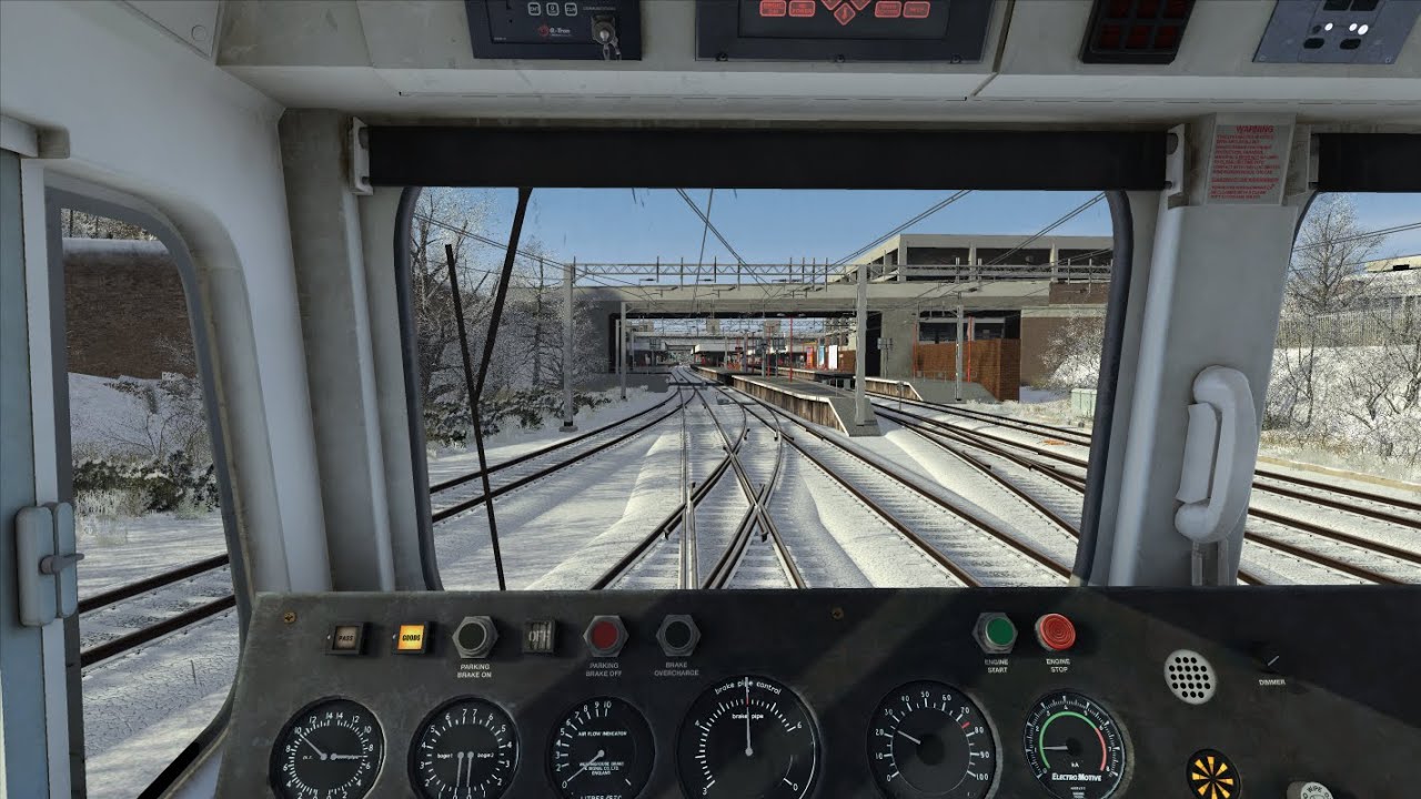 Train Simulator Classic 4E49 1137 Daventry Drs Tesco to Doncaster Iport DRS Class 66 WCML South