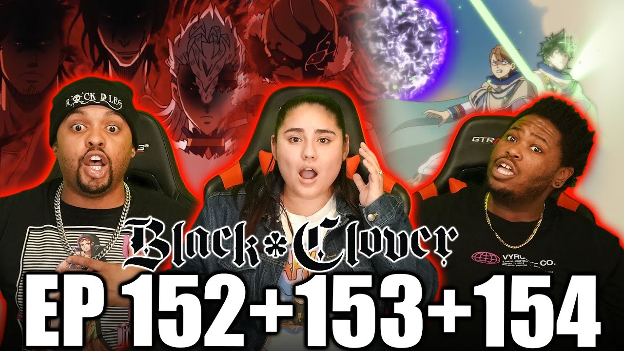 Yuno Vs Langris! CBlack Clover Episode 152 153 154 Reaction