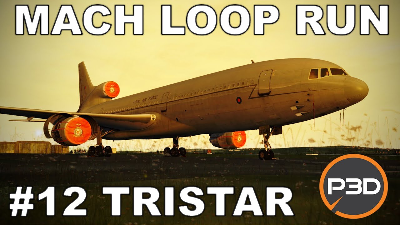 Mach Loop Time Trial | #12 Lockheed L1011 Tristar (Captainsim) | P3D V5