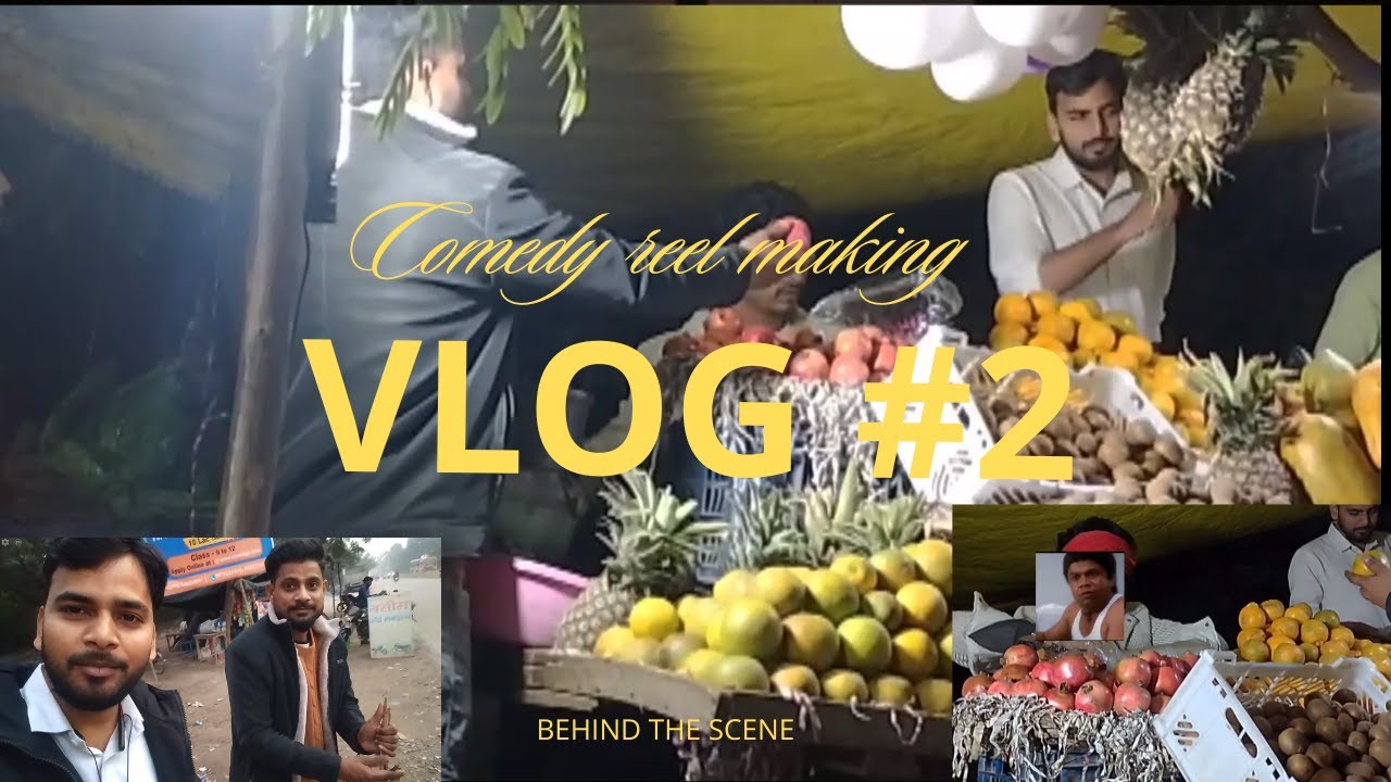 Comedy reel making in sitapur Behind the scenes