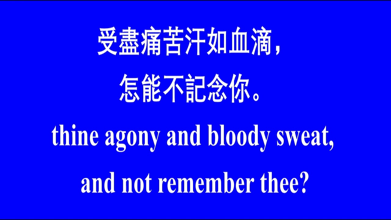 237 遵主恩言According to Thy Gracious Word