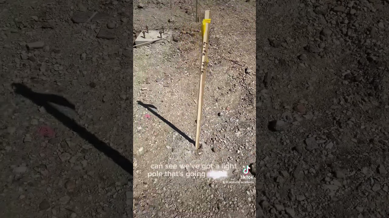 Part 1 Grade Stakes! #constructionlife #constructioneducation