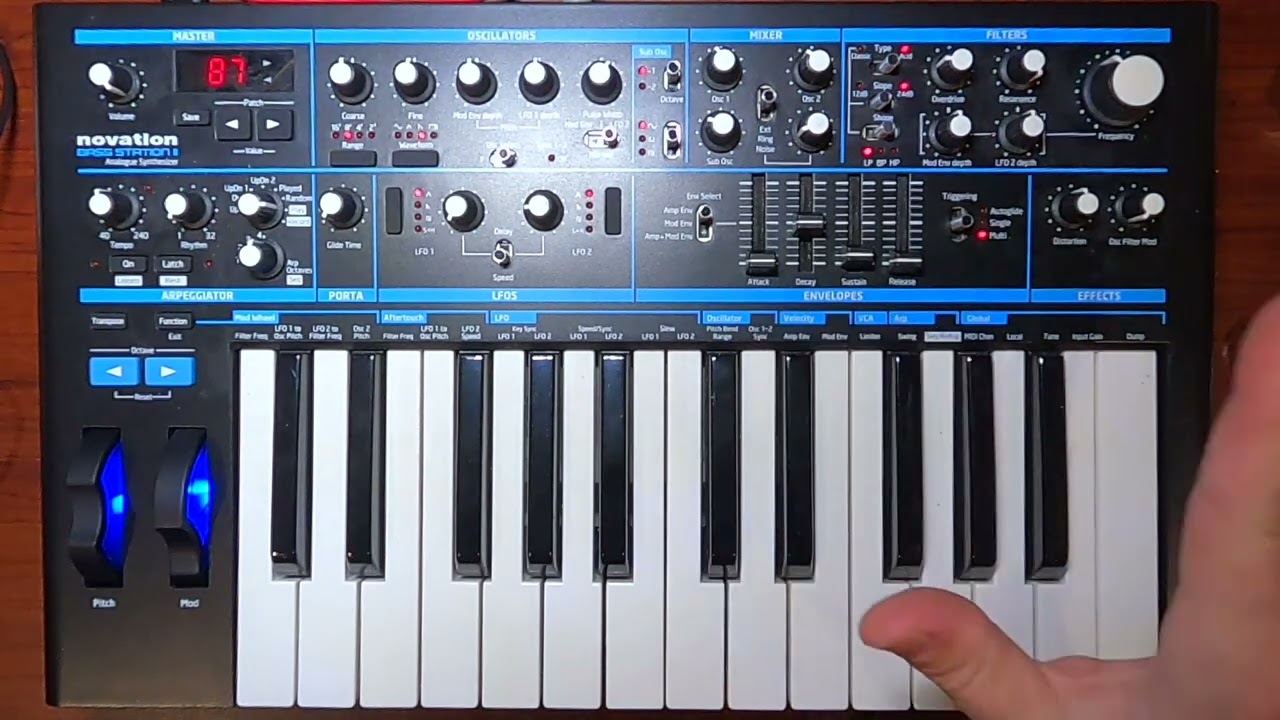 Bass Station II Acid Filter and Sequencer Tutorial:  Higher State of Consciousness
