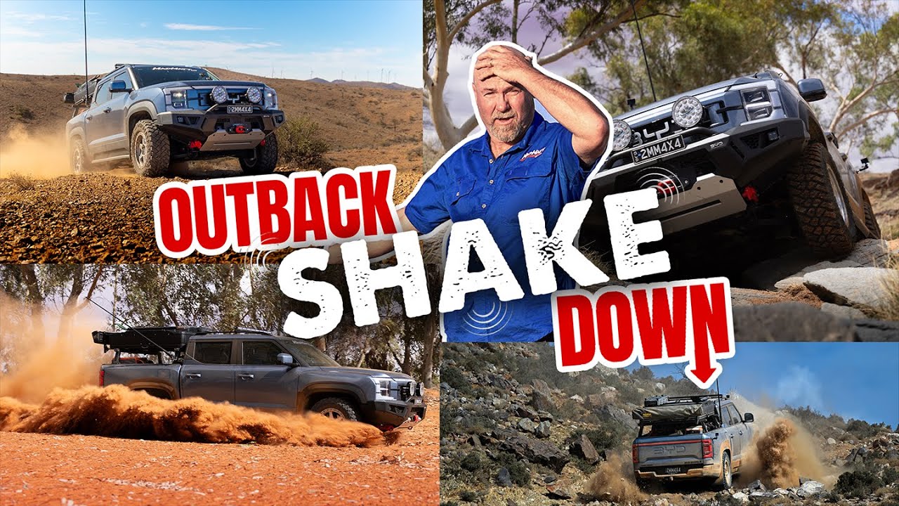 BYD Shark 6 takes on the Remote Aussie Outback – 4x4 Adventure Begins EP1!