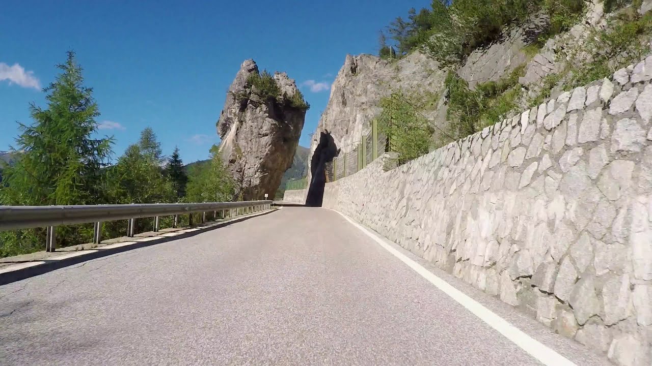 Fahrt auf das Penser Joch von Sterzing.