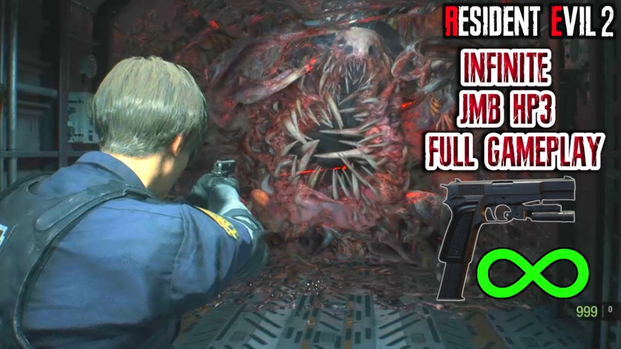 INFINITE JMB HP3 ONLY!! Full Gameplay - Resident Evil 2 Remake