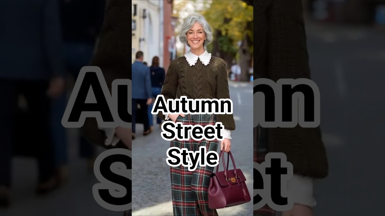 🍂 Fall Street Style for Mature Women #fashion #style #ootd #fallfashion #winterlook #maturefashion