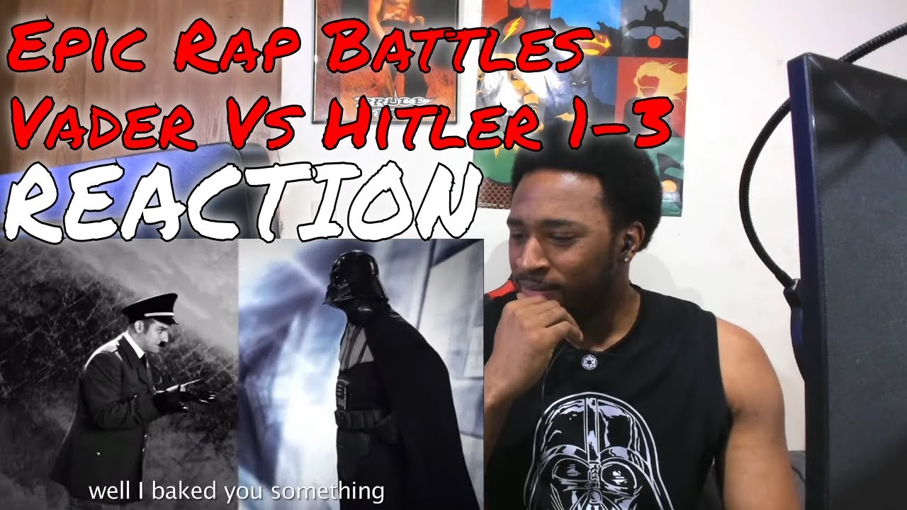 Darth Vader vs Hitler. Epic Rap Battles of History 1-3 REACTION | DaVinci REACTS