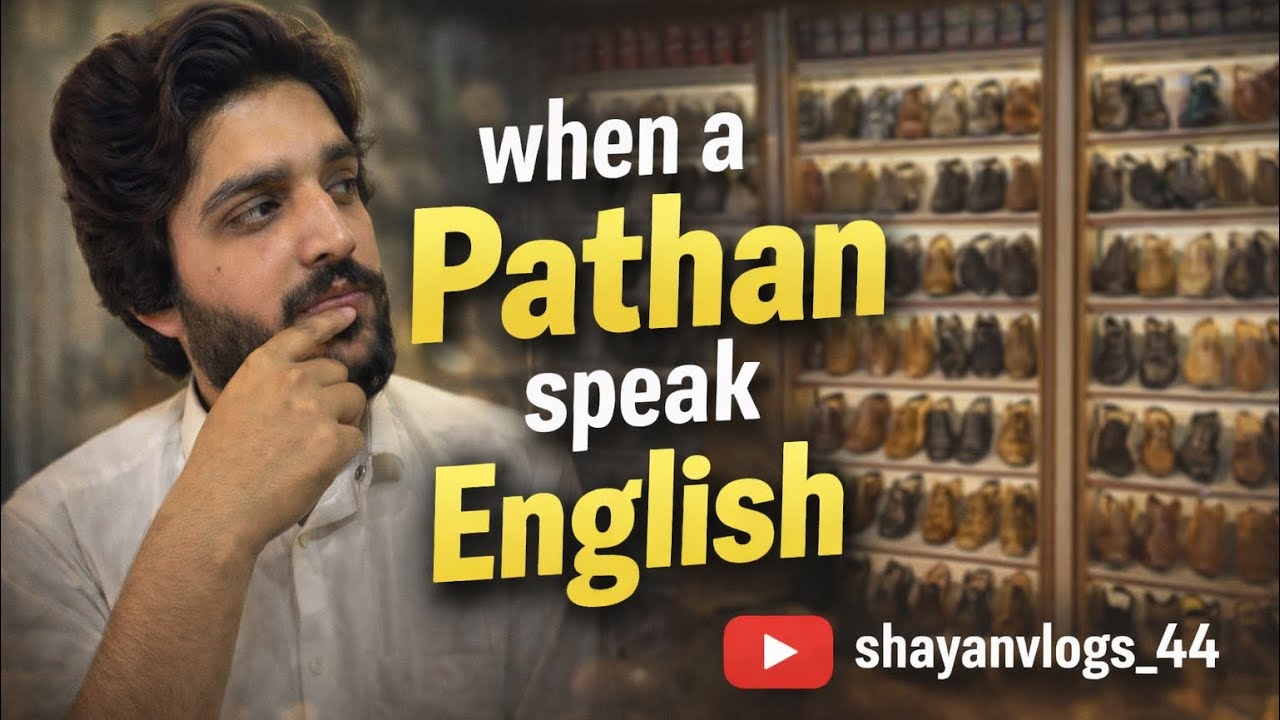 GULABI ENGLISH VLOG 😂 | WHEN A PATHAN SPEAKS ENGLISH 😂🙈.