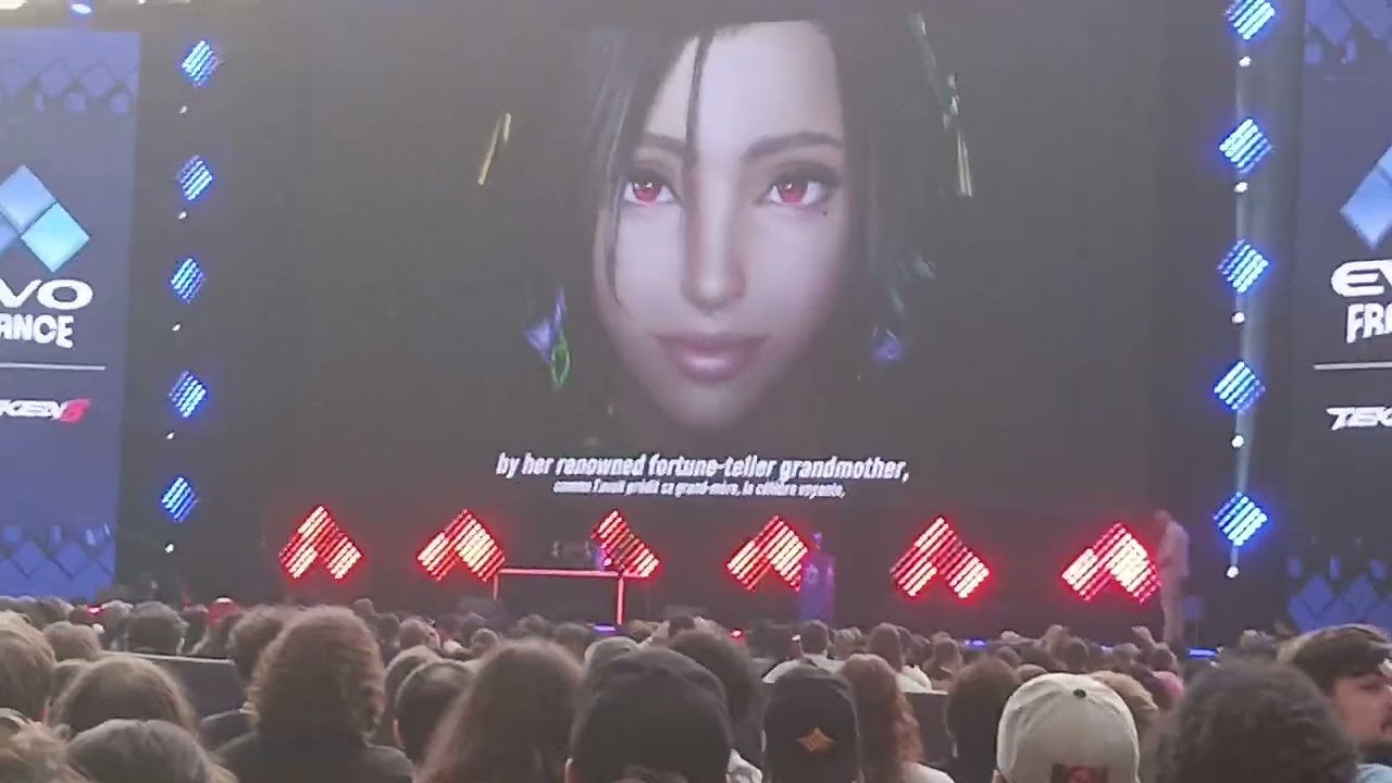 Evo france (back stage POV) - character reveal and intro of top 8. TEKKEN 8
