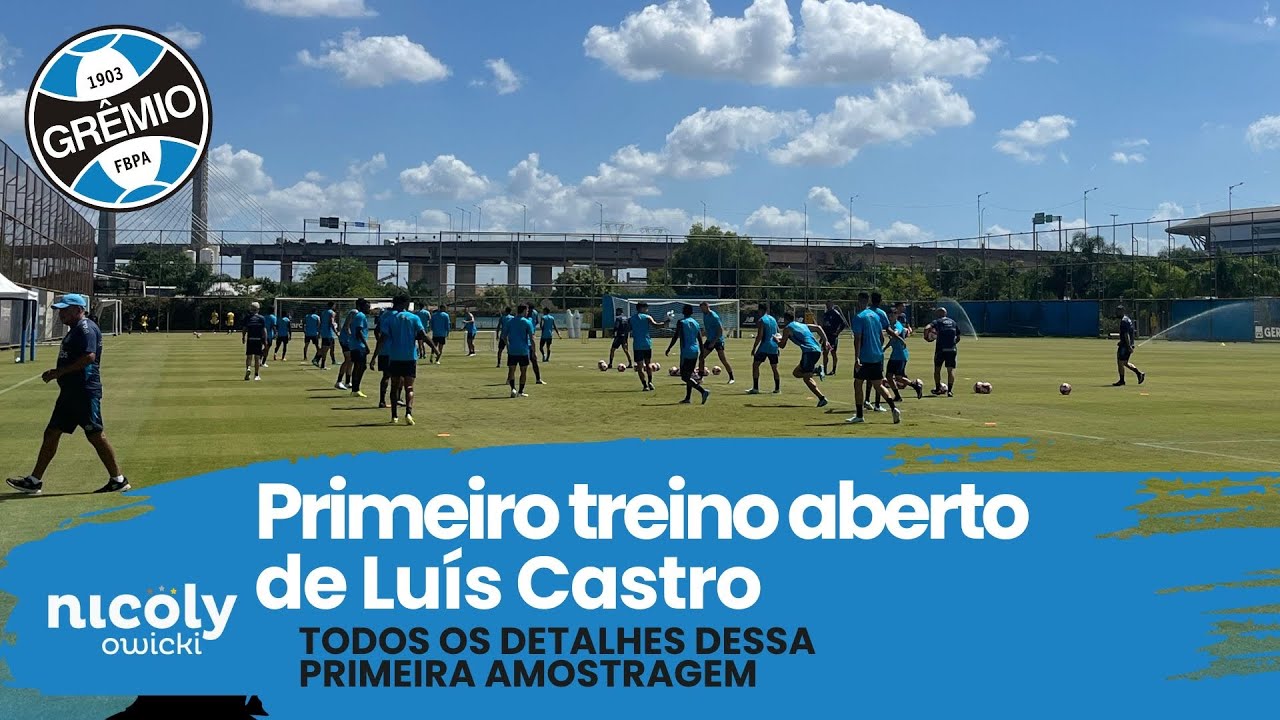 O PRIMEIRO TREINO ABERTO DE LUÍS CASTRO | OS DETALHES DA PRIMEIRA AMOSTRAGEM DO PORTUGUÊS