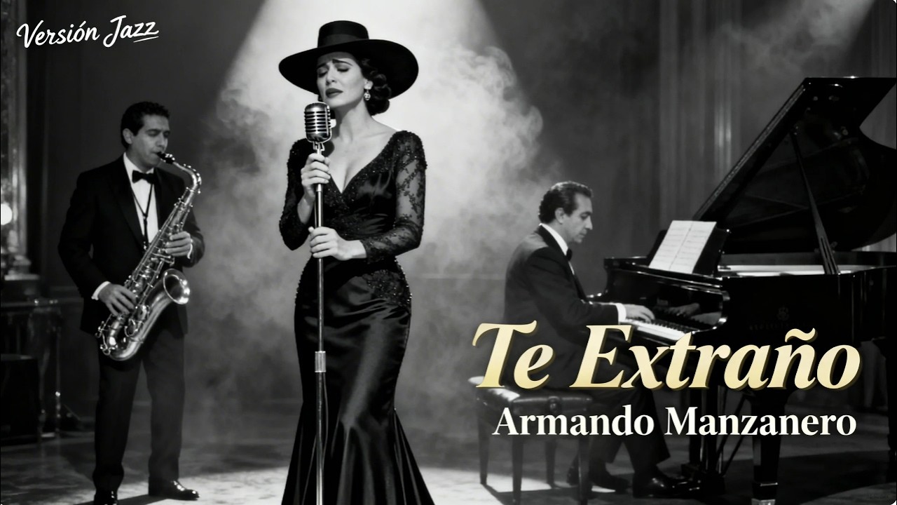 Te Extraño – Armando Manzanero | Cover Bolero Jazz | Jazz Latino Romántico y Elegante