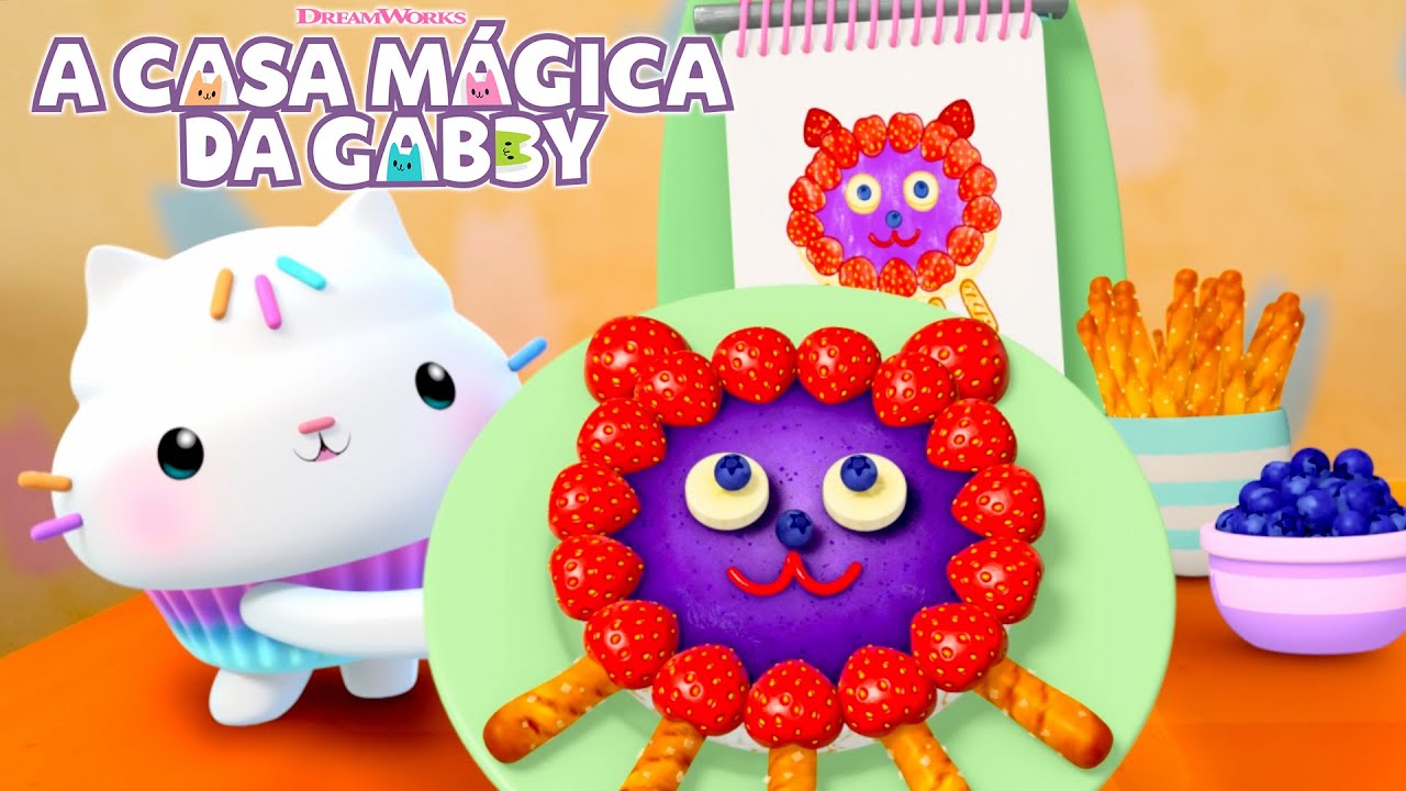 Criando o nosso gato da Gabby favorito com lanchinhos deliciosos! | A CASA MÁGICA DA GABBY | Netflix