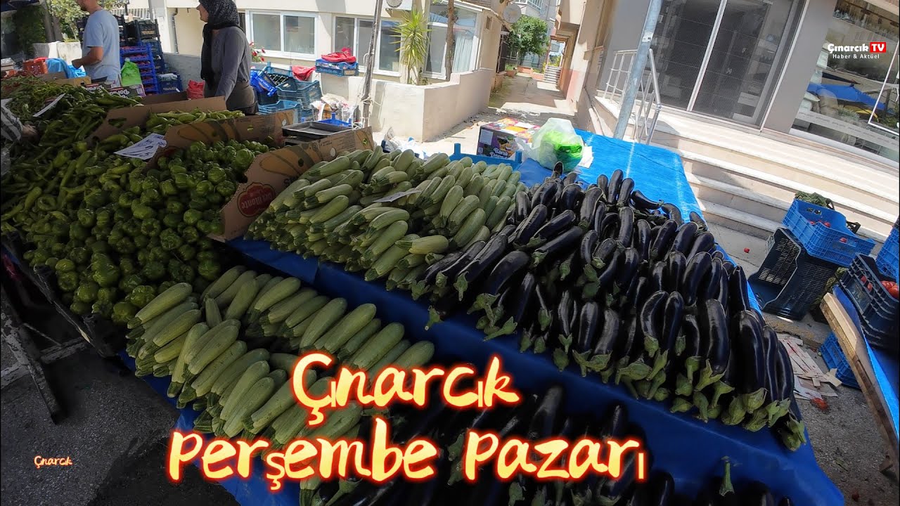 Çınarcık Perşembe pazarı 22.05.2025