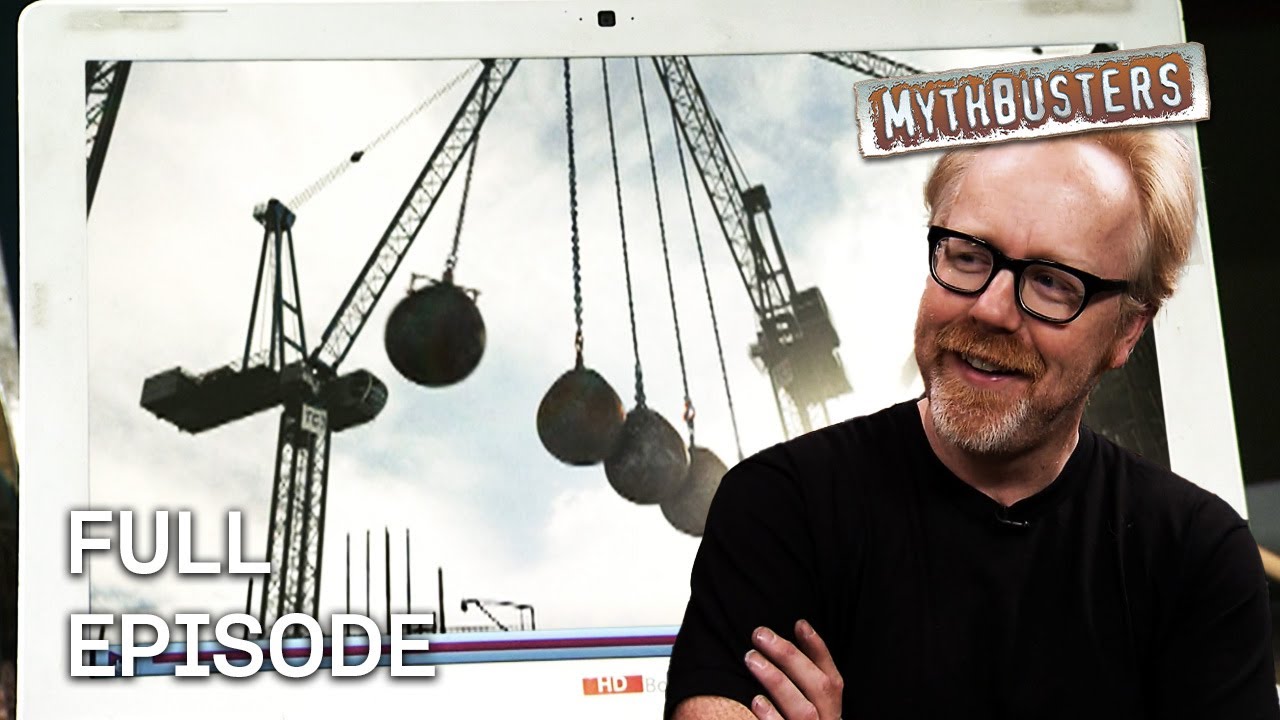 Newton's Cradle But With Wrecking Balls! | MythBusters | S7 E10 | Full Episode