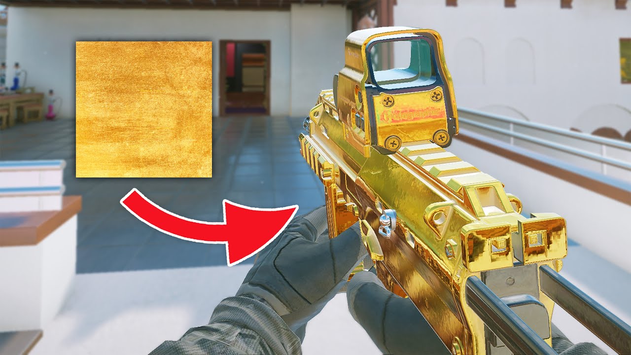 Я добился золотого камуфляжа MP7 в Rainbow Six Siege