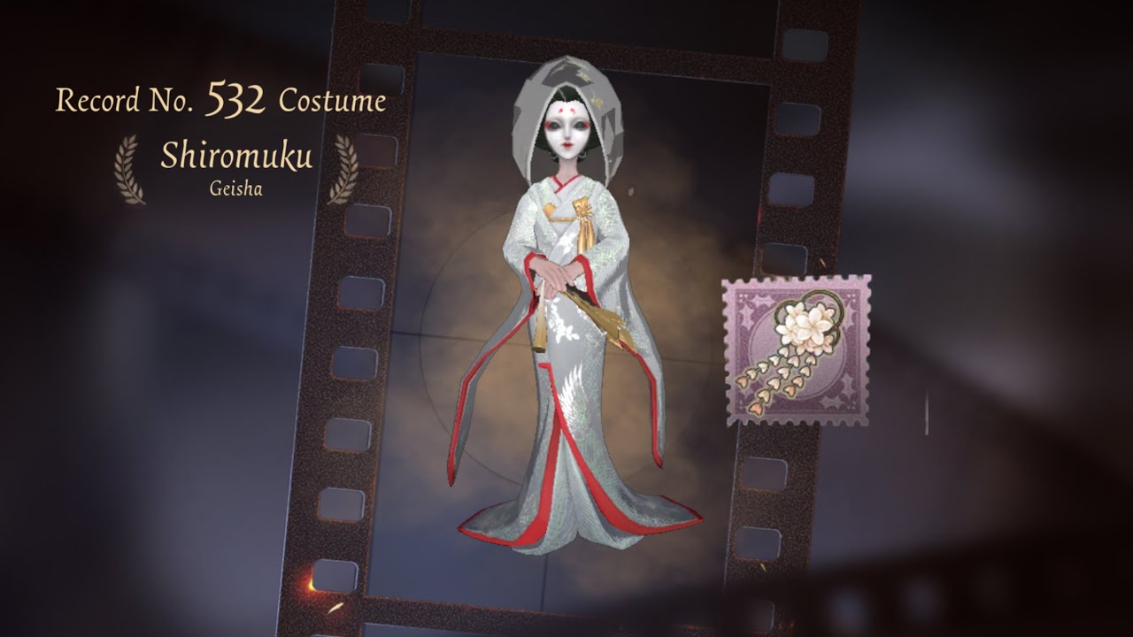 Identity V | Finally Getting Her This Time! Geisha Beautiful S Tier “Shiromuku” !!!
