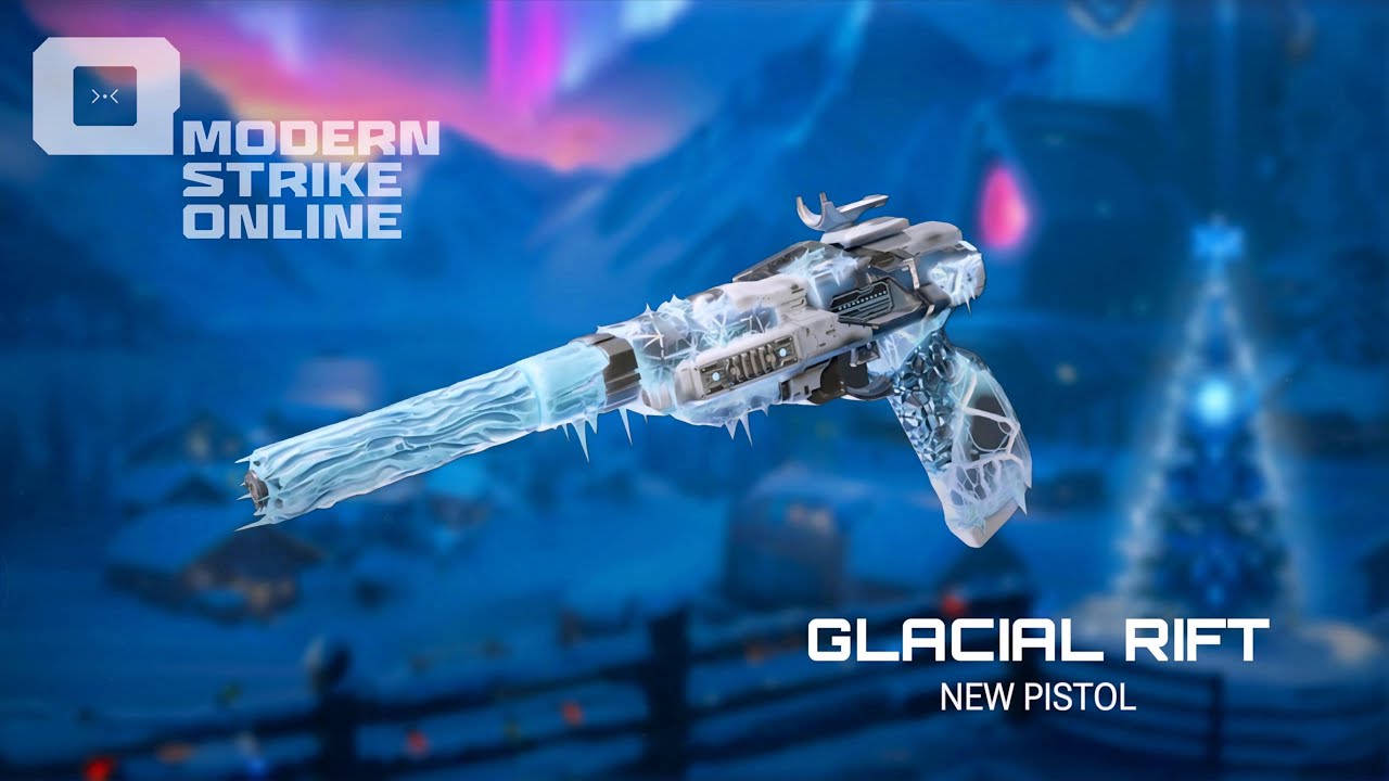 НОВЫЙ ПИСТОЛЕТ GLACIAL RIFT! ❄️