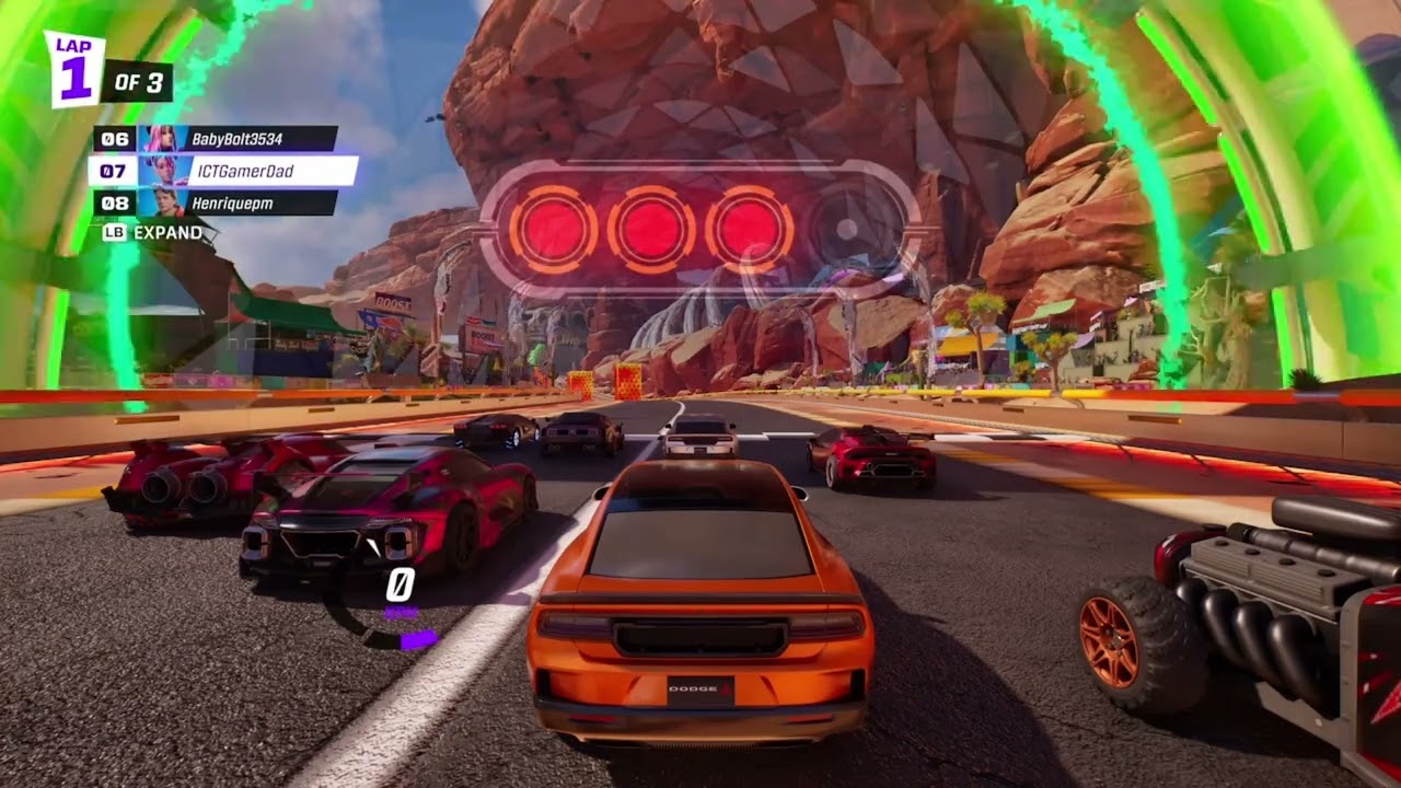 Just another day of Rocket Racing!