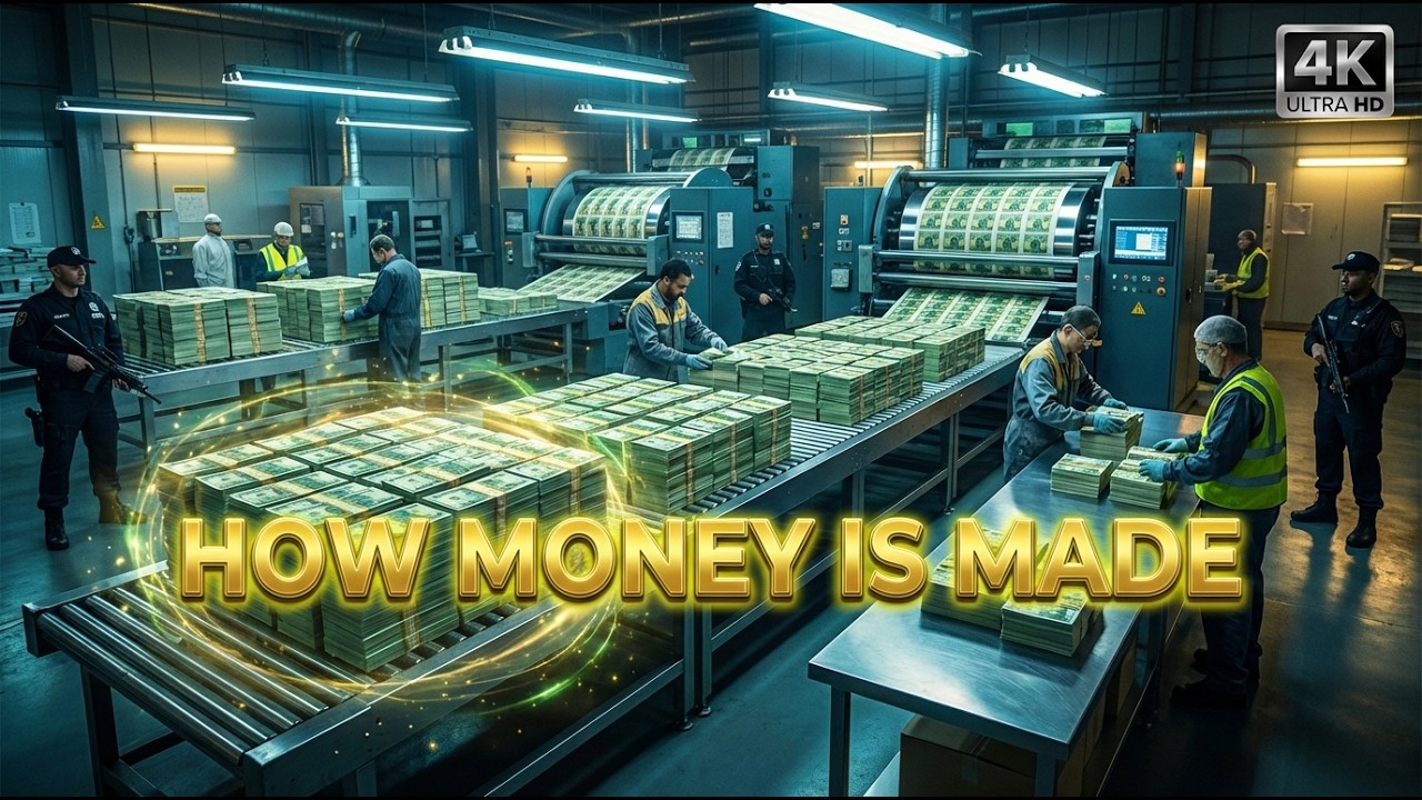 Inside the Money Factory 🏭 | How Banknotes Are Printed Step-by-Step