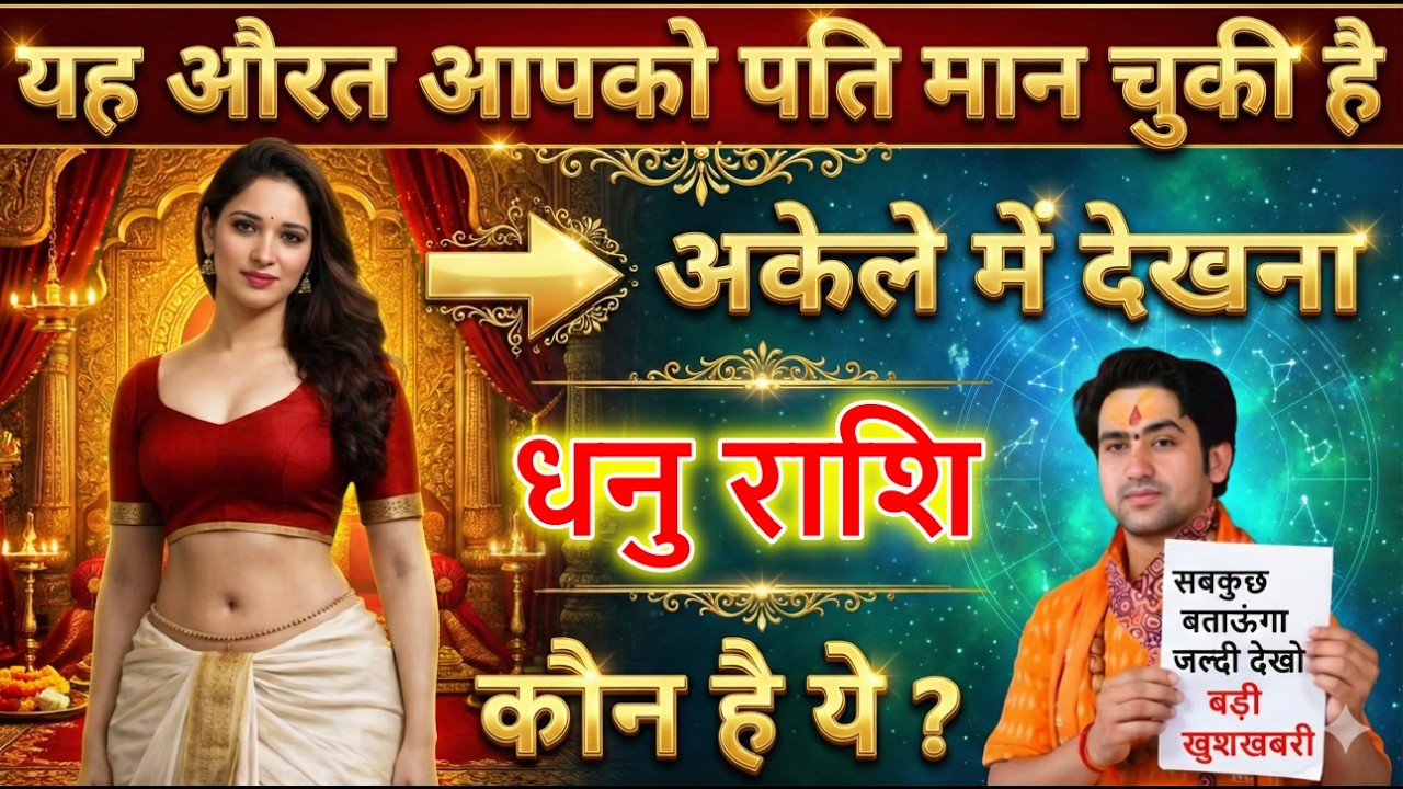 धनु राशि यह औरत पति मान चुकी है जल्दी देखो बड़ी खुशखबरी